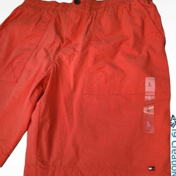 (NWT) Tommy Hilfiger Men's THFLEX 9" inseam Shorts Size- Large - Picture 4 of 7